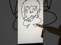 10秒で「マキマ」を描いてみせます #shorts #10秒イラスト