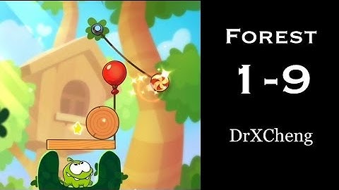 Cut the Rope 2 Walkthrough - Forest 1-9 - 3 Stars + Medal [HD]
