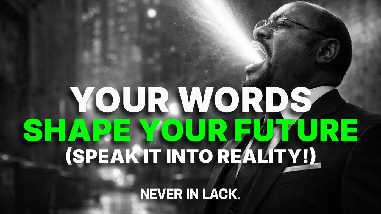 Your Words Shape Your Future (Speak It Into Reality!) - (Dr. Myles Monroe) [Never In Lack Edit]