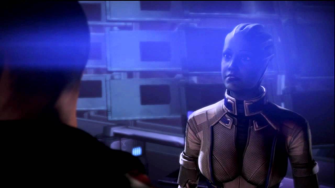 Commander Shepard gets all awkward - YouTube