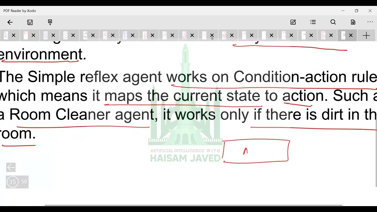 Types of agents | PEAS | Artificial Intelligence | AI | by Sir Haisam Javed