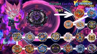 【Variant Lucifer VS ALL Beyblade Burst Sparking Marathon Battle】 ベイブレードバースト 베이블레이드 버스트