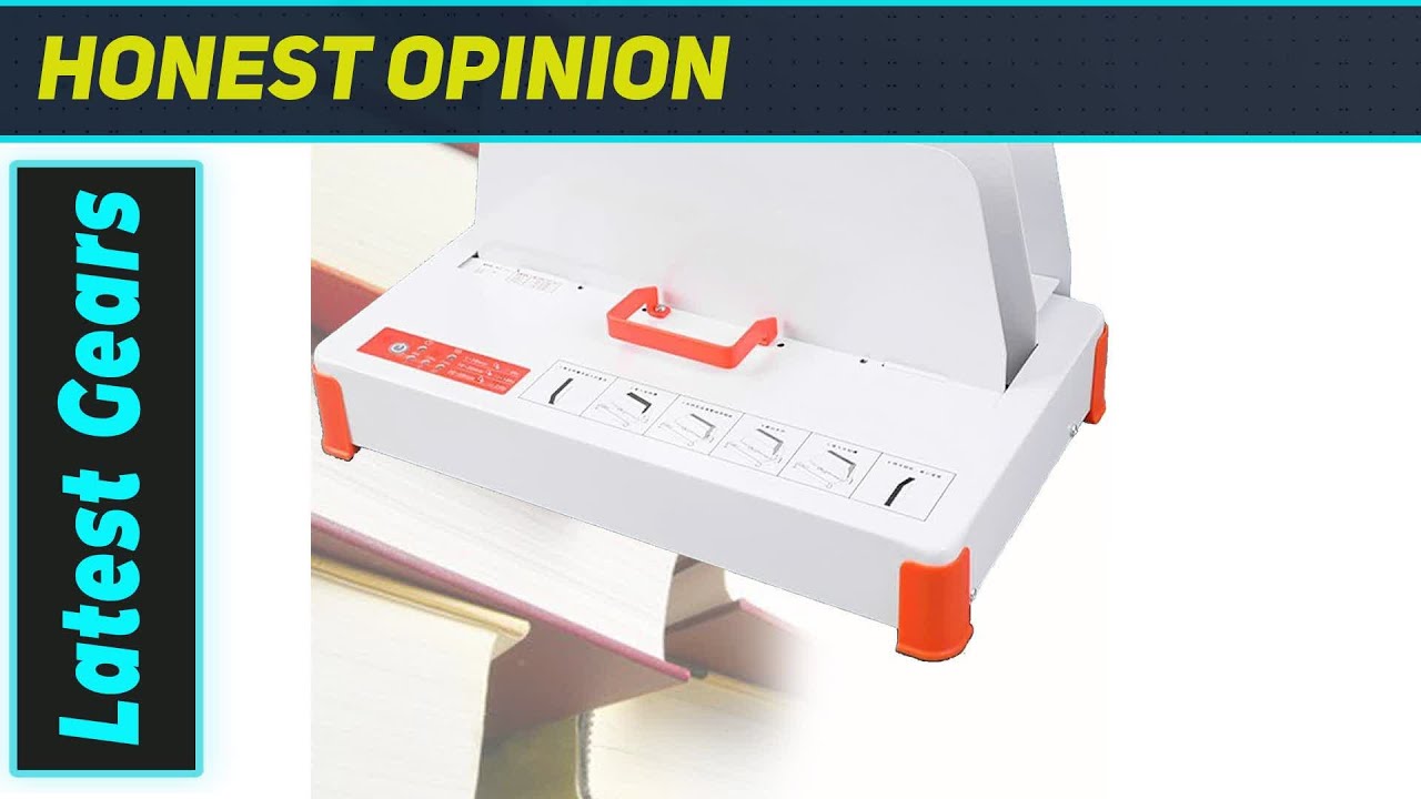 Electric Hot Melt Binding Machine: The Ultimate 50mm Document Binder!