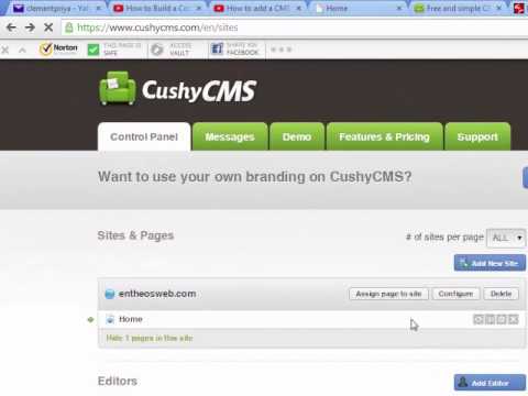 Learn to add a cms to a html static website