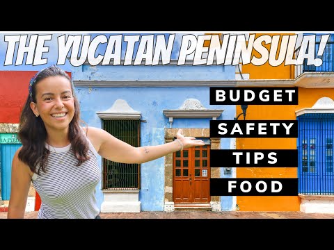 EVERYTHING YOU NEED TO KNOW BEFORE VISITING THE YUCATAN PENINSULA! 🇲🇽 Budget, sights, foods & more!