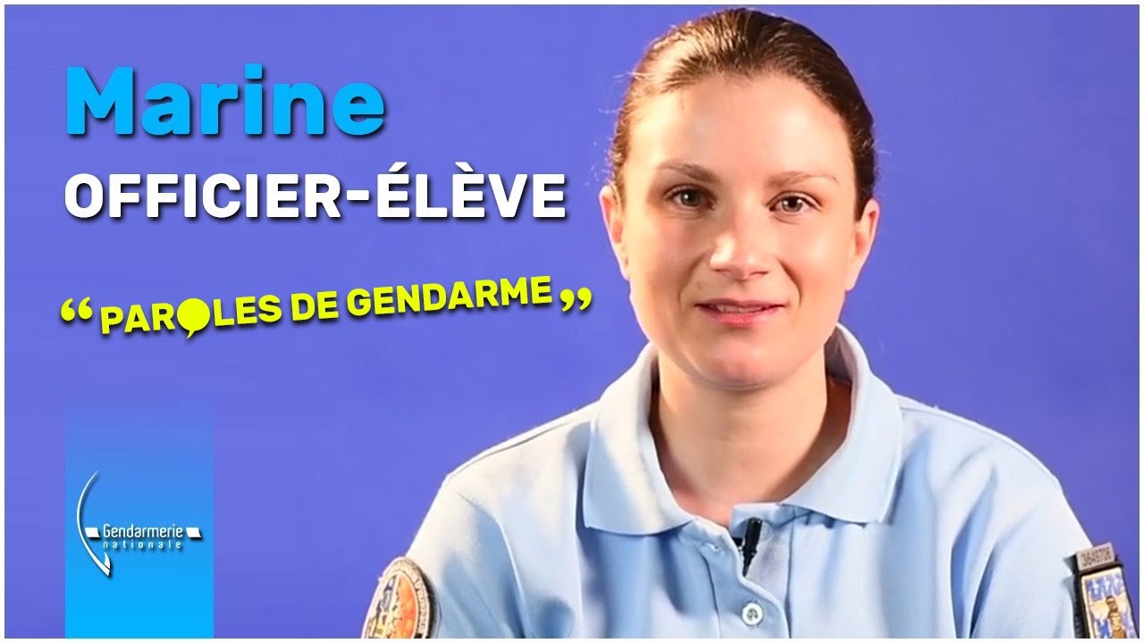 Marine, officier-élève à l'EOGN