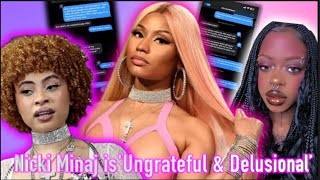 Baby Storme exposes Ice Spice dissing Nicki Minaj she's 'Ungrateful & Delusional’ #fullbreakdown