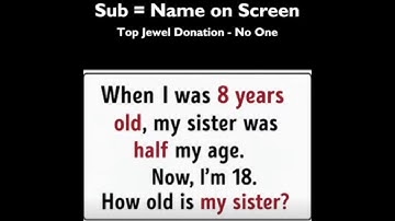 Only 1% Can Solve This Age Riddle… Dont Fall For The Obvious Answer!!!