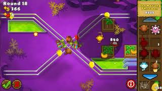 BTD5 Mobile - Mastery Mode UPDATED - Double Double Cross - Impoppable