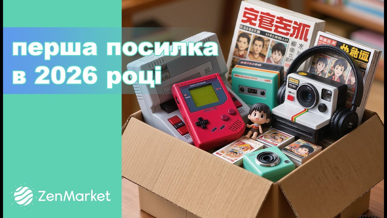 Перша посилка 2026 року з Японії | ZenMarket