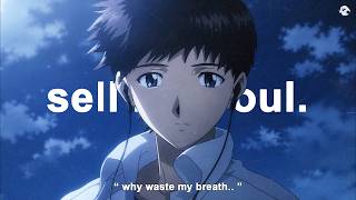 Powfu & Rxseboy - i wont sell my soul (Lyrics / AMV)
Listen to the Sad Mood Playlist ♥
https://ffm.link/moodsad.OYD
Powfu
https://open.spotify.com/artist/6bmlMHgSheBauioMgKv2tn
https://www.instagram.com/pow.fu/
Rxseboy
https://open.spotify.com/artist/1ScHz7wPPxVTEKsc9g3Z0c
https://www.instagram.com/rxseboy/
Static - https://staticvibes.crd.co/
Playlists - https://staticplaylists.carrd.co/
Anime
Evangelion
Lyrics for i wont sell my soul by Powfu, Rxseboy
they see my life, they dont understand (uh)
i didnt always have the upper hand
upper lip still quiver from that first kiss
felt like she pulled me to the surface
she want a thinner waist, sharing her inner thoughts
i cant communicate, feel like a cinderblock
theres been times to miss my breakfast
i got a show soon, forgot my setlist
always do the same shit
silly me i hit the beat stinging me repeatedly
dont know why im running somewhere safe really seemingly
green tea, small talk, tell me what you see in me
she said: its a secret i said: tell it to me secretly
what does everything mean to me?
what does everything mean to me?
what does everything mean to me?
my, oh, my, why waste my breath?
wake up every day just to change my mind
what will they say when im gone
i wont sell my soul for nothing
my, oh, my, they can count my steps
dirty clothes and a worn down voice
half the world says im making noise
just leave me, at least its something
what does everything mean to me?
i thought id find an answer easily
he told me check my friends cause they aint what they seem to be
i reassessed my scenery and now im living peacefully
thats not what happened
last year i walked this world alone
i was making all these songs preparing broken homes
in the end i had some feelings that were never shown
just holding on to promise till they burst is all ive ever known
i know ive spoken plenty of words that i cant take back
i made some noise and heard them bumping it on playback
even my mother said i probably shouldnt say that
its time to face facts
i always do the same
now i wanna change my life, but i just reminisce
tell me what really works, someone tell me what really hits
maybe i should gain common sense, im a fool and its obvious
i was always that problem kid, spent twenty years and still talk to him
make sure hes doing well, i know hes misunderstood
his teachers would give him hell and give him a second look, look
hes tryna heal, but dawg hes gotta make time for it
to find a little bit of peace, hed probably die for it
my, oh, my, why waste my breath?
wake up everyday just to change my mind
what will they say when im gone?
i wont sell my soul for nothing
my, oh, my, they can count my steps
dirty clothes and a worn down voice
half the world says im making noise (just leave me)
at least its something Powfu & Rxseboy - i wont sell my soul (Lyrics / AMV)
