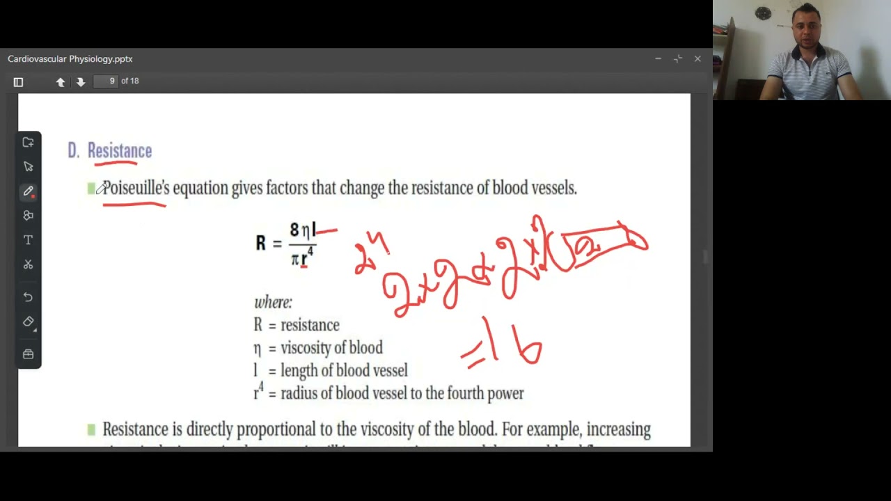 HEMODYNAMICS BRS Physiology By Doc Fazal's Online Class video in Hindi/Urdu part 3