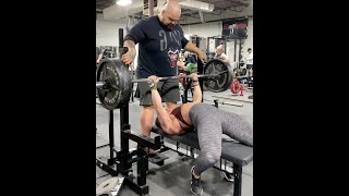 : Super Strong Girl Bench Presses 315 Pounds | 