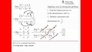 (41:52) UPenn Math 103 Intermediate Value Theorem and Limits at Infinity