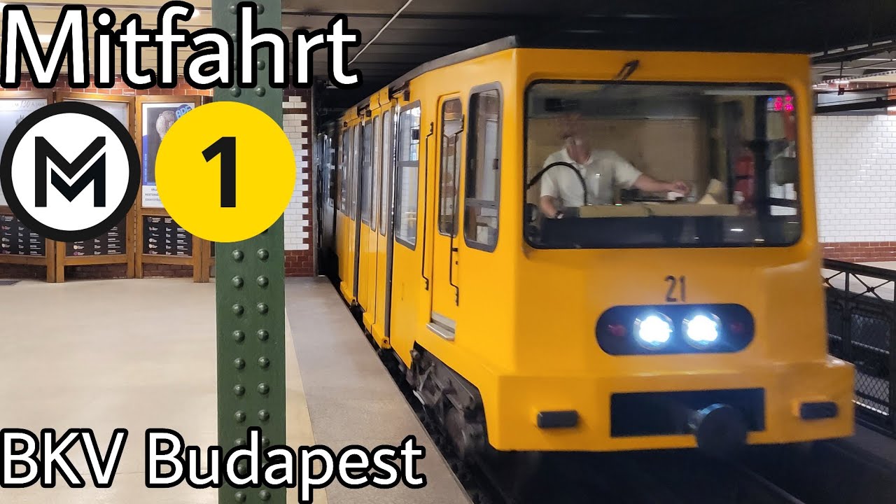 Mitfahrt | Ganz-MÁVAG MillFAV | Linie M1 | Vörösmarty tér - Mexikói út