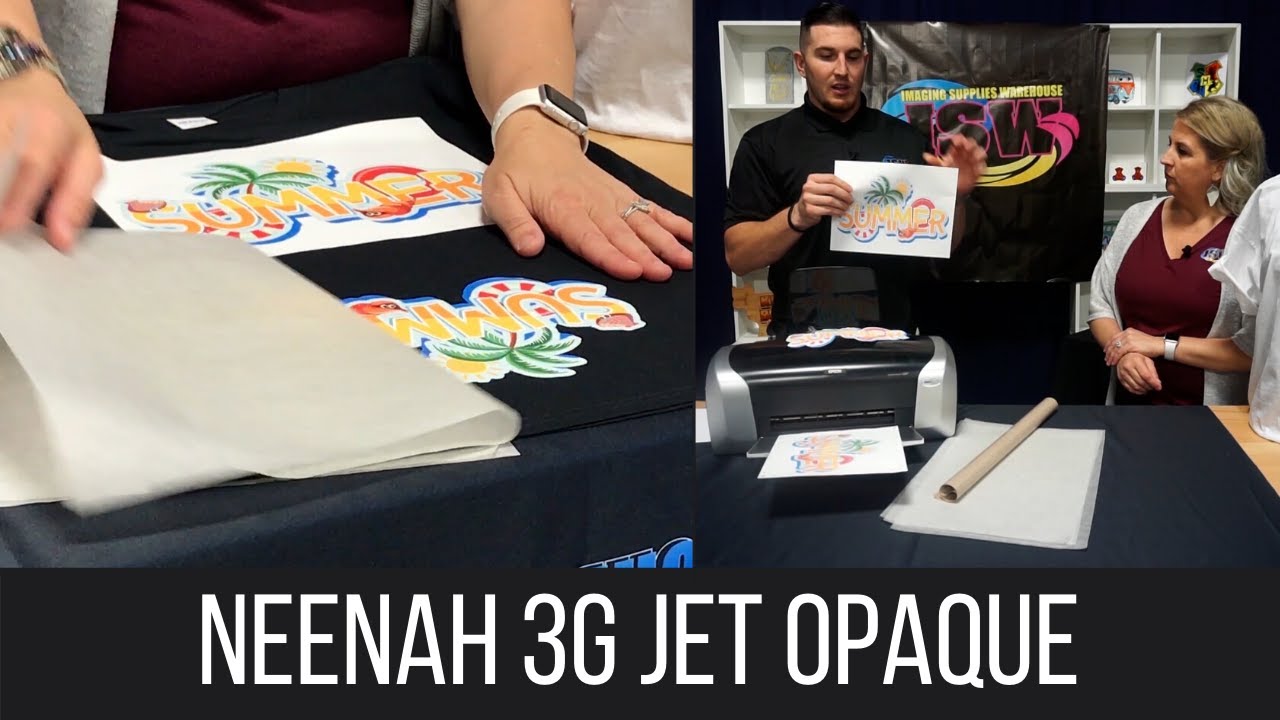 Neenah 3G Jet Opaque - Inkjet Heat Transfer Paper Roll