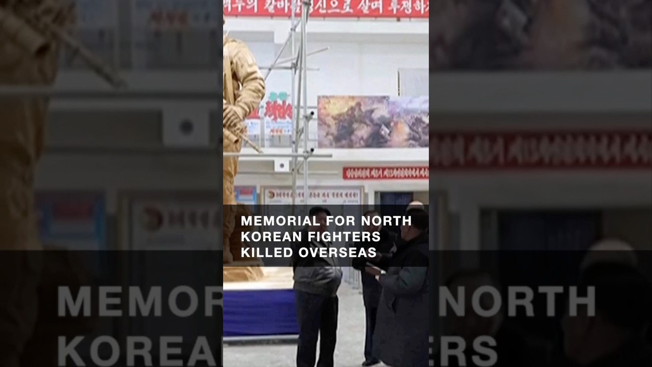 Memorial for North Korean soldiers who died overseas