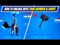 How to unlock both Thor Hammer and God of Thunder Emote - All Thor Awakening Challenges in Fortnite