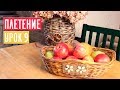 ПЛЕТЕНИЕ ⚡ УРОК №9: Корзиночка для фруктов / Садовый гид