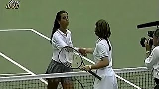 Martina Hingis vs Florencia Labat 1997 US Open R4 Highlights