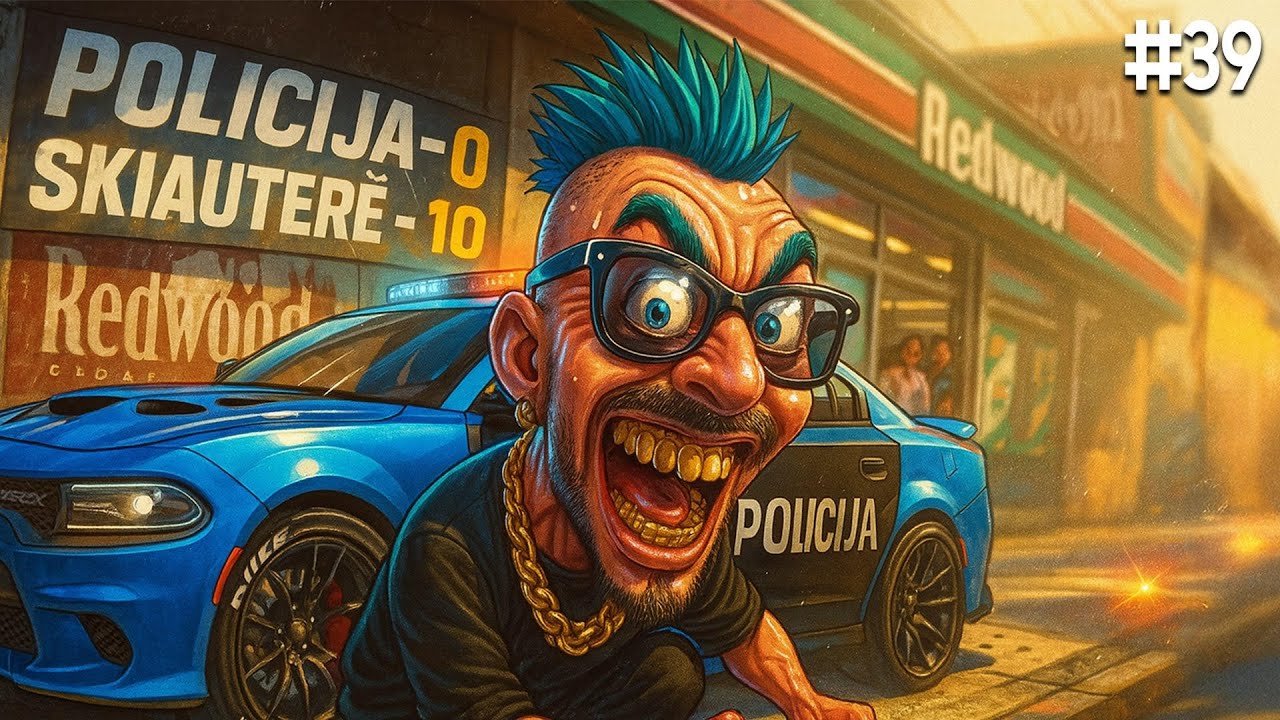 Vyrgelis nepaliauja stebinti ir jau turi 10-0 rezultatą prieš policiją // 3️⃣9️⃣ MARATONAS