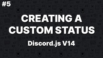 How to make CUSTOM BOT STATUS (2023 WORKING)! | Discord.js v14 Ep. 5