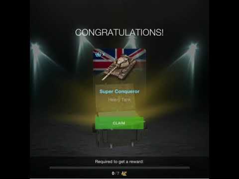 How to get a Super Conqueror for FREE - WoT Blitz