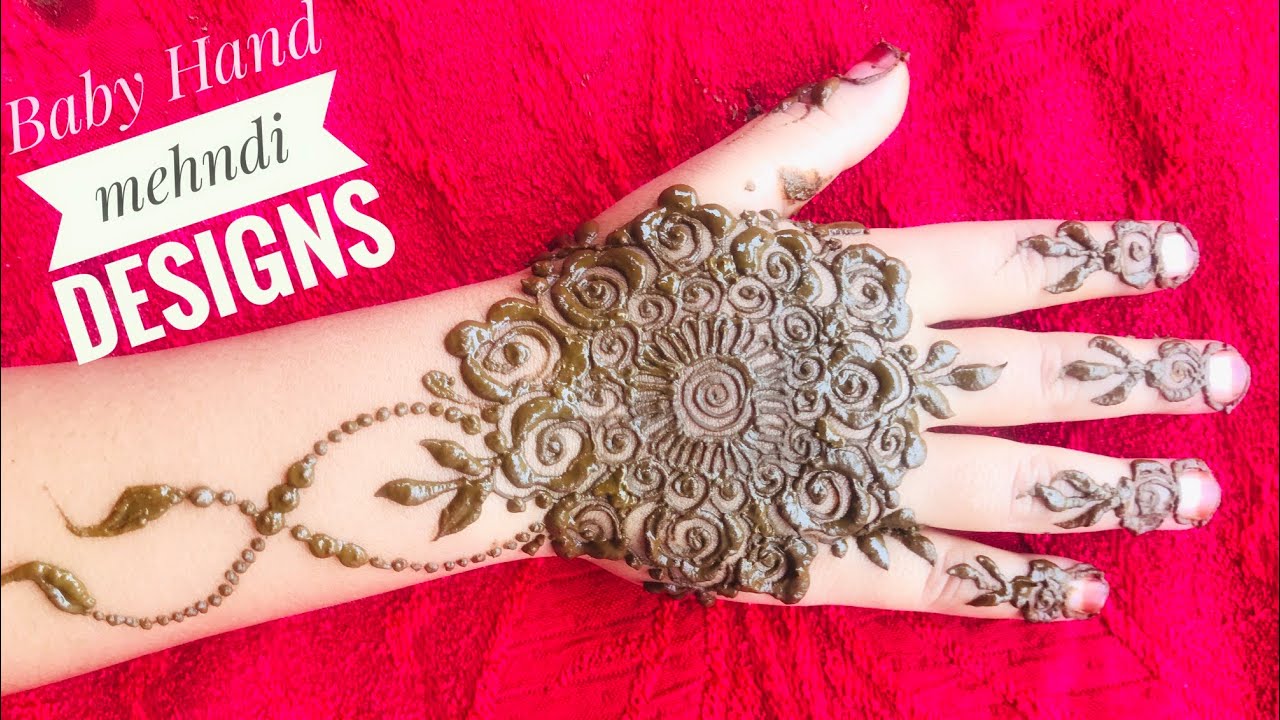 Baby hand mehndi designs/new flower mehndi designs/best mehndi designs ...