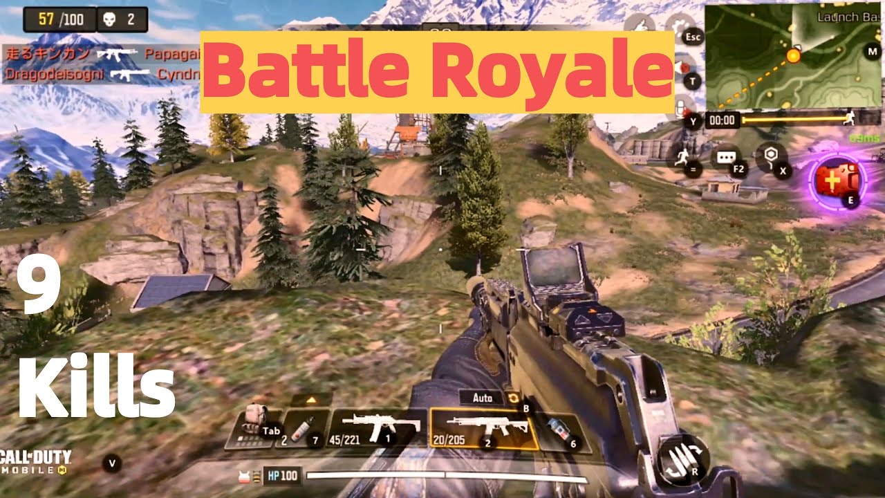 Call Of Duty mobile Battle Royale gameplay || FPP || Walkthrough Part 3 ...