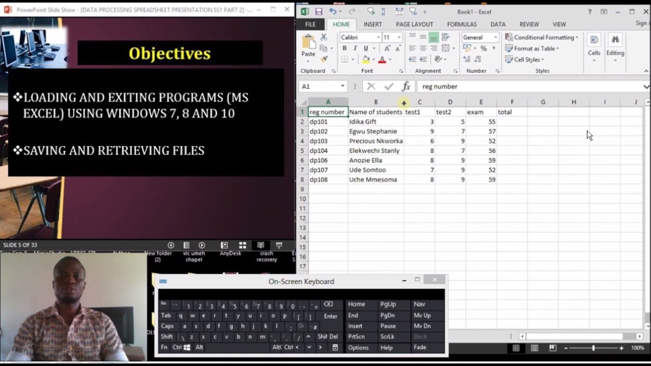 SPREADSHEET PACKAGE PART 2 FOR SENIOR SECONDARY STUDENTS YouTube
