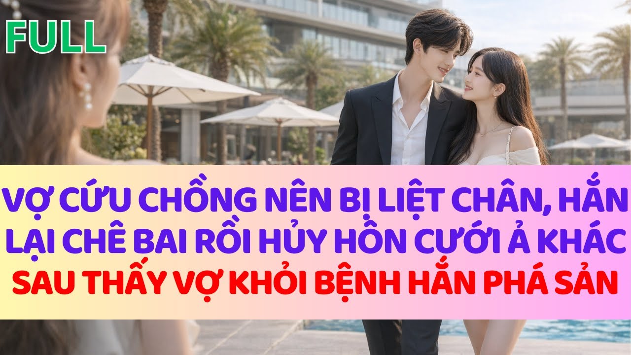 VỢ CỨU CHỒNG NÊN BỊ LIỆT CHÂN, HẮN LẠI CHÊ BAI RỒI HỦY HÔN CƯỚI Ả TA, SAU VỢ KHỎI BỆNH HẮN PHÁ SẢN