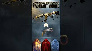 2021 Champions Bundle Trailer In Valorant Mobile #valorantmobile #valorantskins #valorant