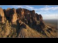 DJI Phantom 3 Pro Footage at Superstition Mountains