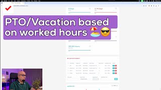 PTO Based on Worked Hours.