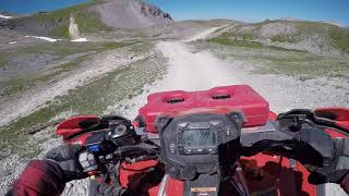 IMOGENE PASS FROM TELLURIDE TO OURAY COLORADO