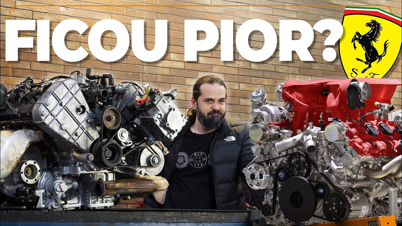 A Ferrari NÃO FAZ mais BONS MOTORES?