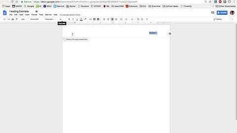 How to Add a Heading and Header in MLA Format (Google Docs)