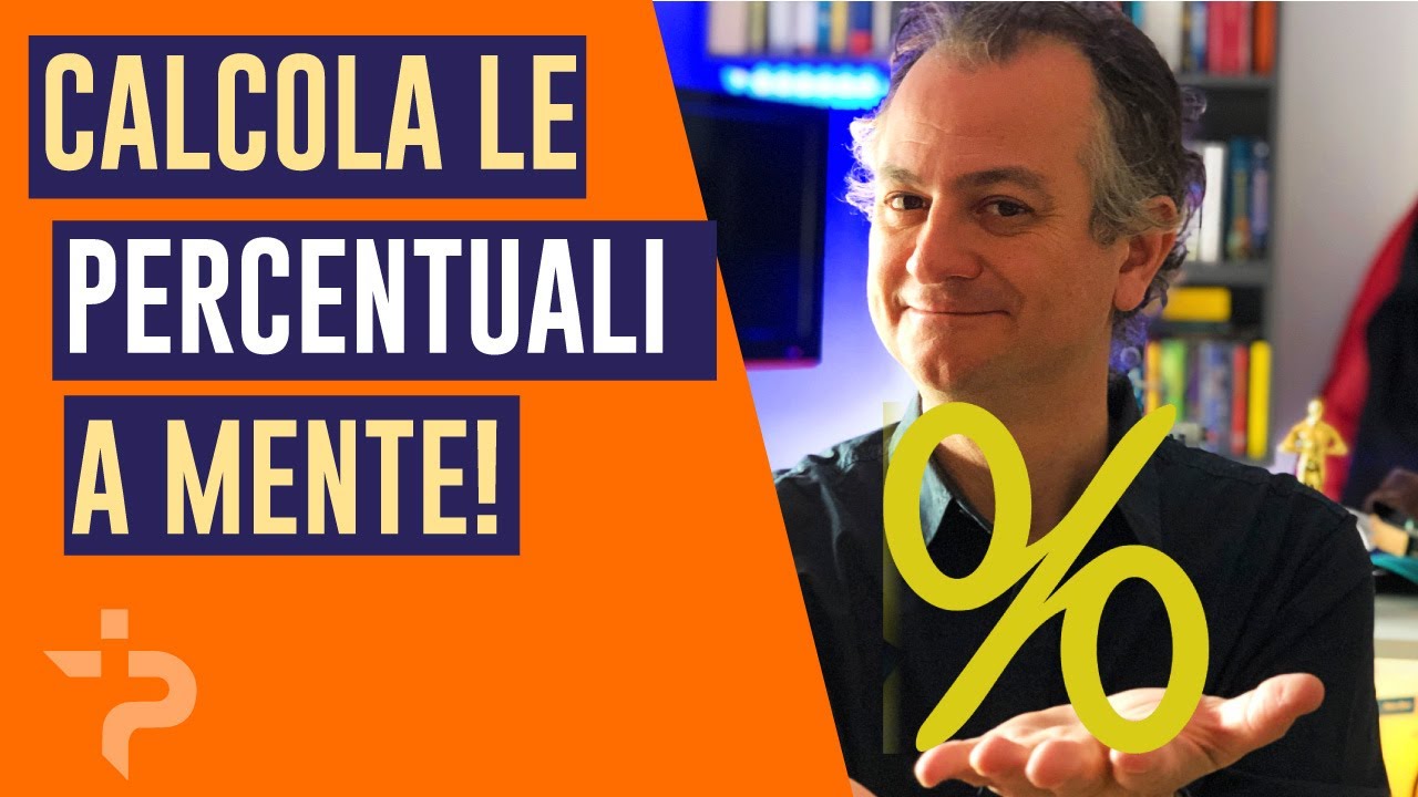 Calcola le percentuali velocemente come non ti hanno mai insegnato