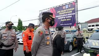 Apel Gelar Pasukan Kesiapsiagaan Penanggulangan Bencana
