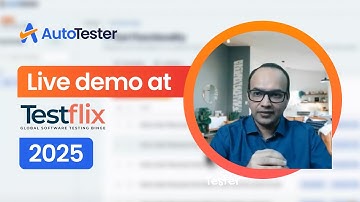 AutoTester.ai Demo at TestFlix 2025