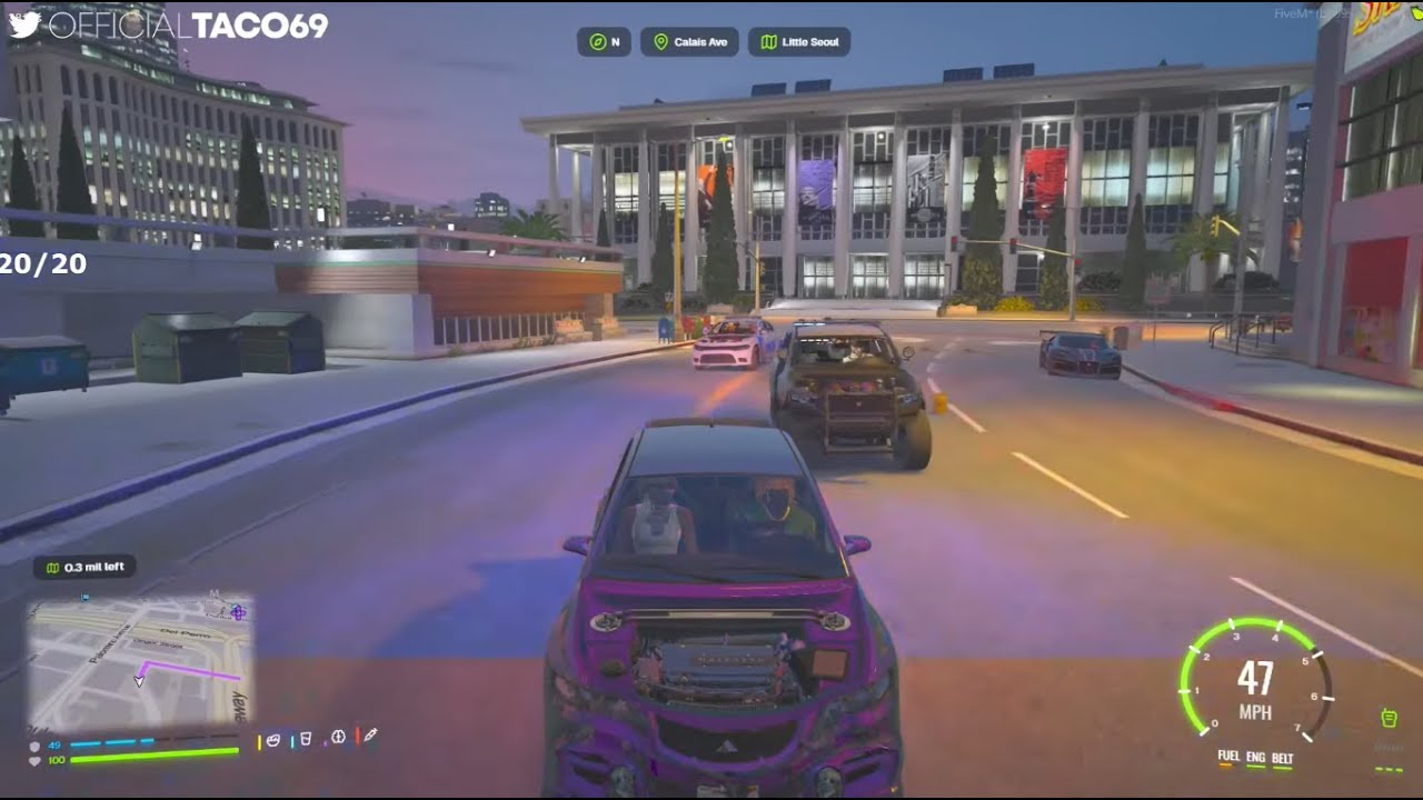 Viper Prodigy Rp Taco gets in Crazy Police Chase with Gio and Viper chased by AJ and ...