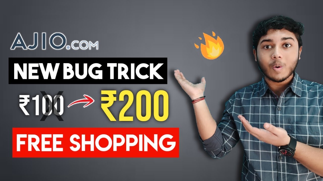 Ajio new bug trick | Order Rs.200 free products from ajio unlimited times
