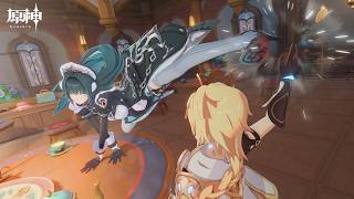 Cutscene Animation: "The Mora Game" | Genshin Impact（JP Voiced） screenshot 2
