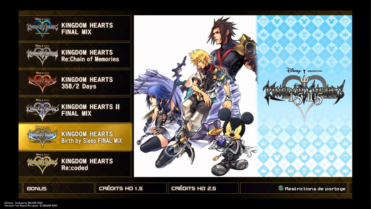 Nous Decouvrons Kingdom Hearts Birth By Sleep PS4 - YouTube