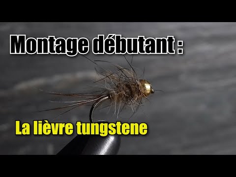 6 Nymphes En Tungstène Avec Tête Argentée Et Lièvre - Pour La Pêche à La Mouche - Lot De 6