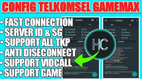 Config Telkomsel GameMax Terbaru 2 April 2022!