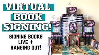 Signing Books Live & Chatting (Virtual Book Signing 2021 with Bethany Atazadeh)