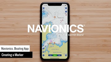 Support: Creating a Marker in the Navionics® Boating App