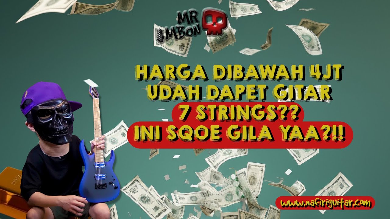 Beneran Gila Ini Gitar SQOE, Semua Bisa Main Metal Core Pake Gitar Ini!!!