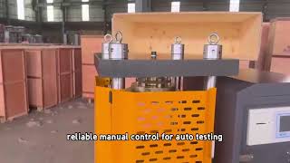 Concrete compression testing machine